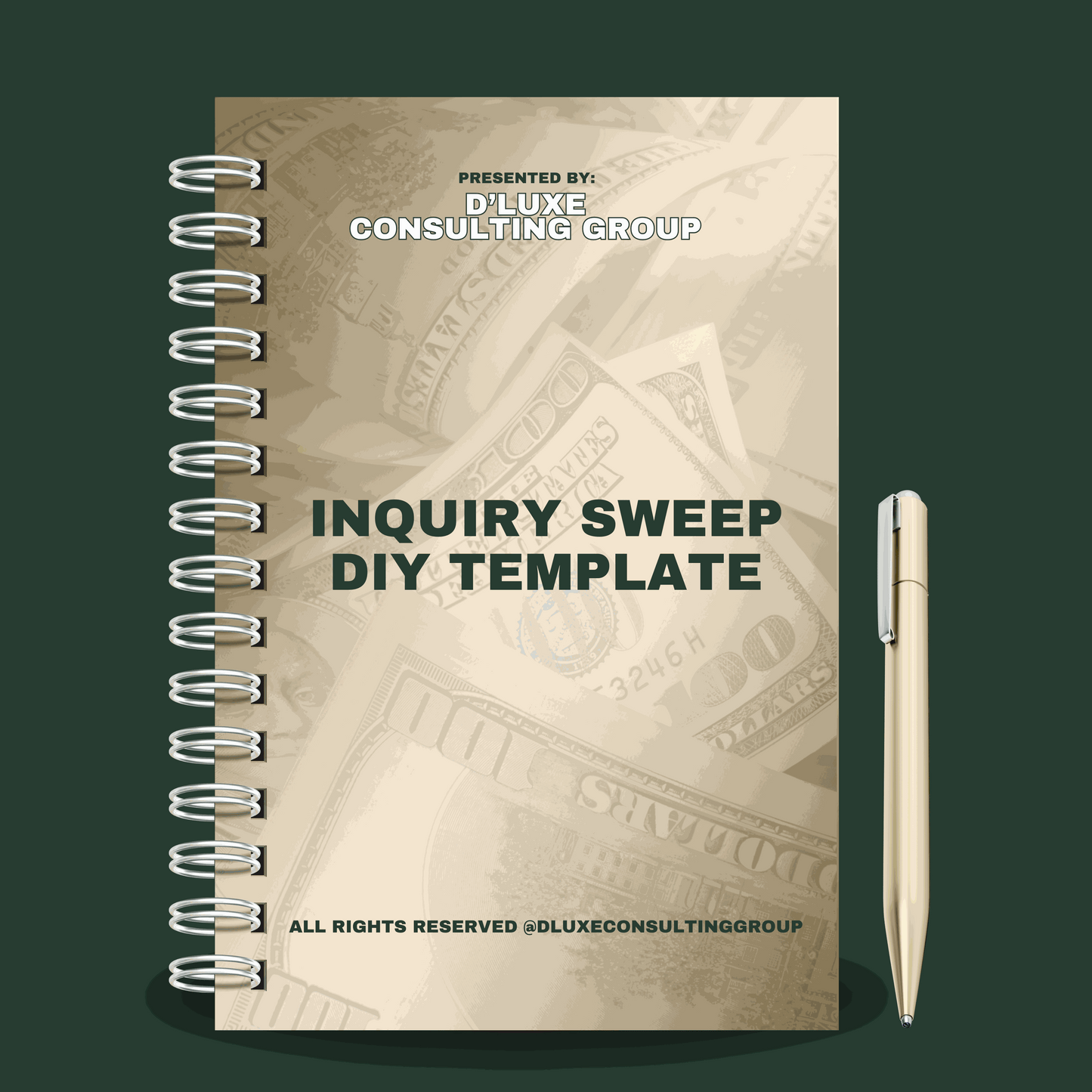 Inquiry Sweep DIY Template
