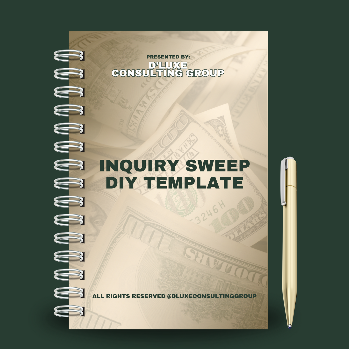 Inquiry Sweep DIY Template