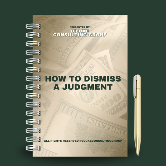How To Dismiss A Judgement